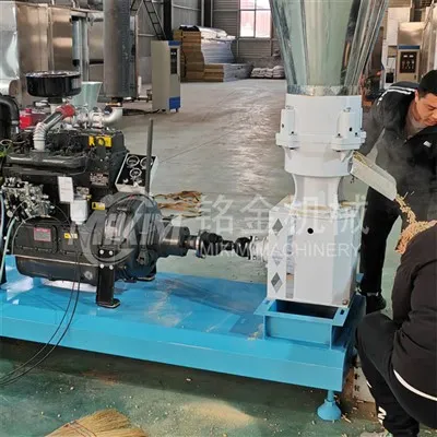 Μηχανή παρασκευής ζωοτροφών κοτόπουλου