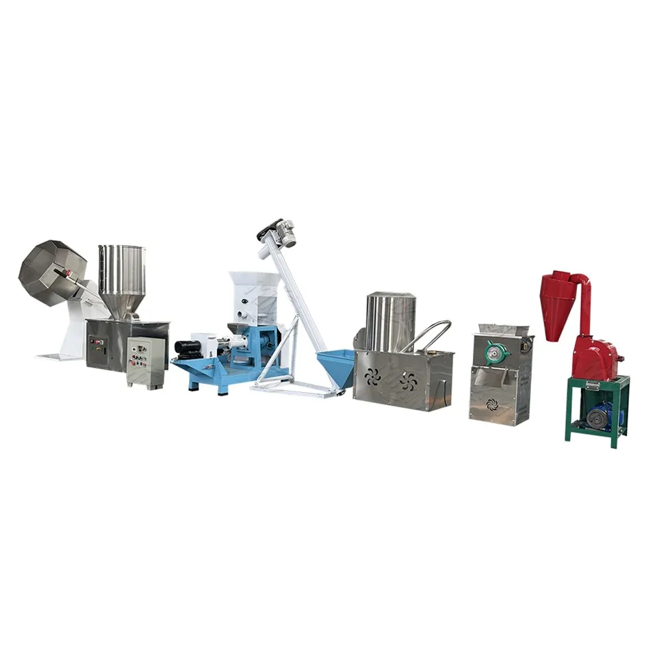 Fish And Shrimp Feed Pellet Production Line