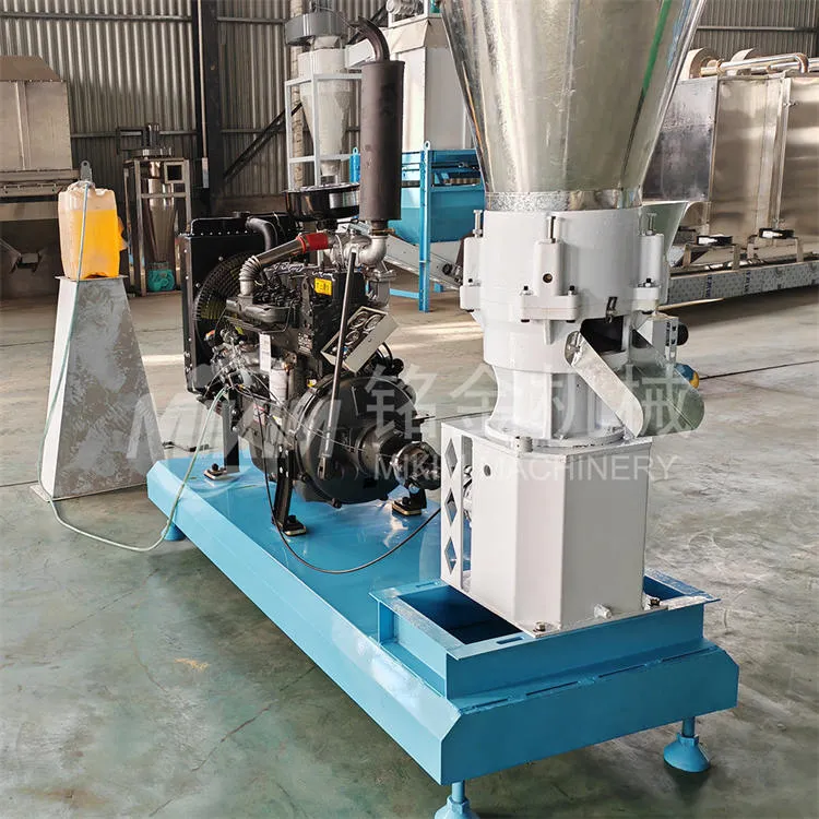 Μηχανή κατασκευής πέλλετ ζωοτροφών αιγών