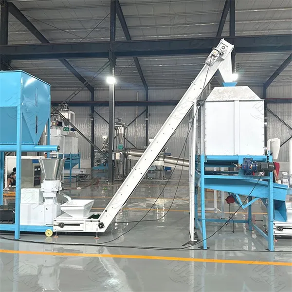 Chicken feed pellet production line Chicken feed pellet production line