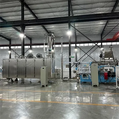 What Type Of Feeding System Is Used in The Dry-type Fish Floating Meal Extruder Line?